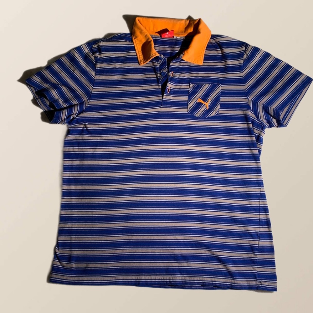 Puma Mens Medium cotton golf shirt